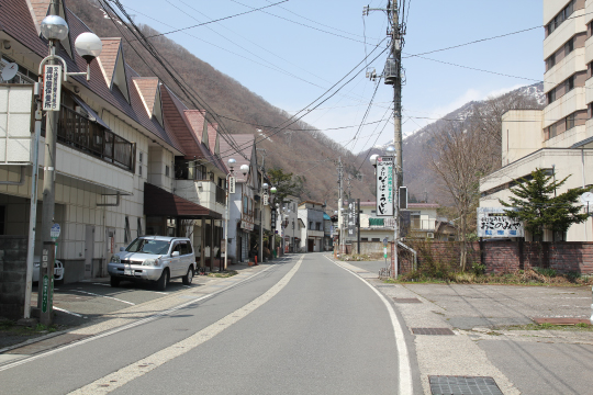 谷川区（谷川温泉）の道路