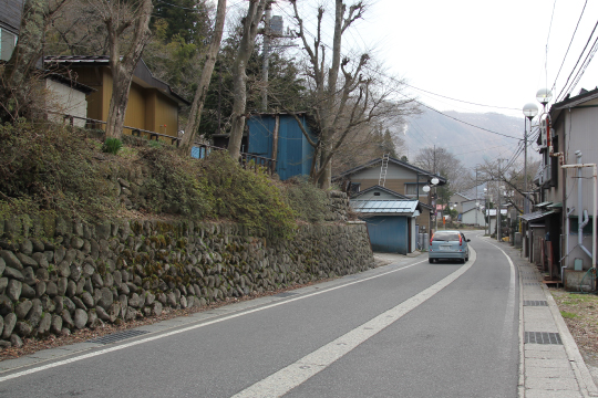 湯檜曽区（湯檜曽温泉）の道路-2