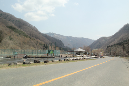 湯檜曽区（湯檜曽温泉）の道路-3